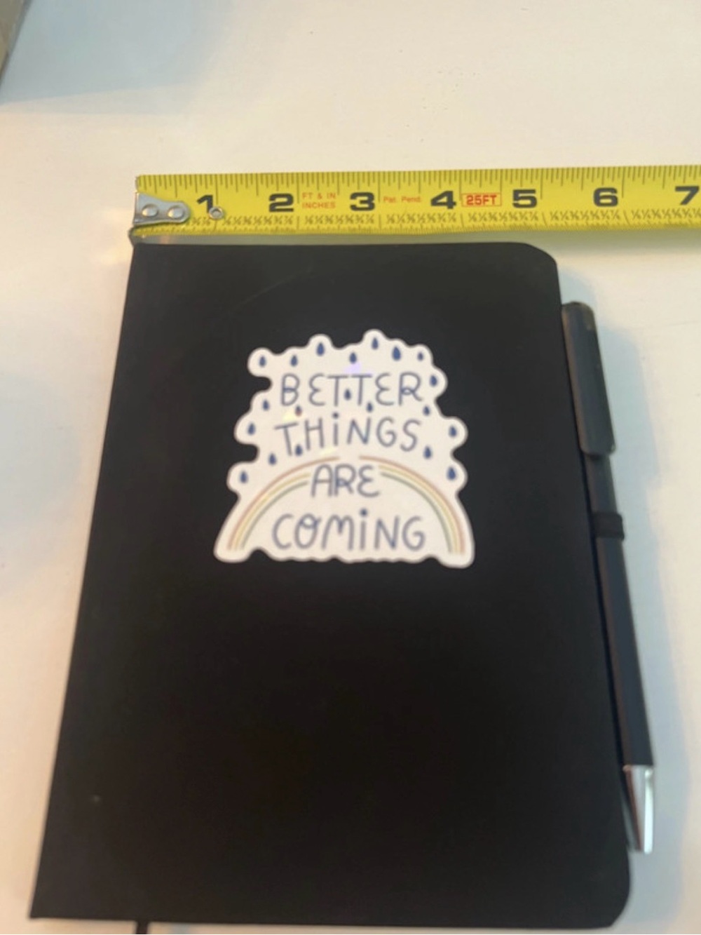 Better Things Coming Journal  w/  Pen | Upcycled in Brooklyn